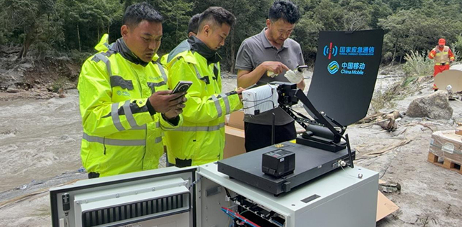 抢通通信生命线！中国移动陆续开通吉隆口岸通信基站